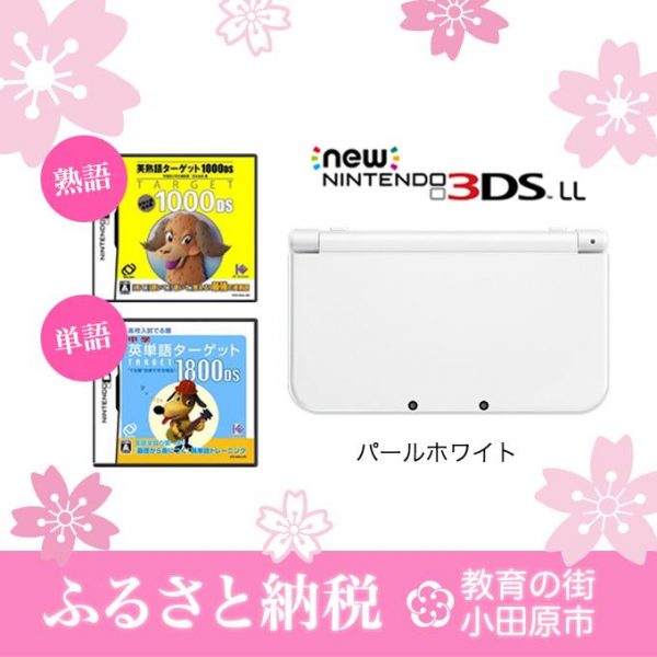 ふるさと納税 3dsll 任天堂ds 英語学習ソフトをget 17年最新情報を見逃すな ふるさと納税最新情報 ふるなり