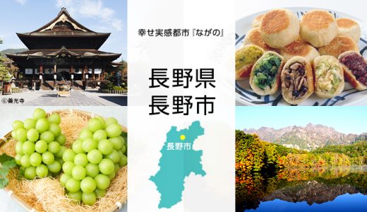 【ふるさと納税】長野県長野市のおすすめ返礼品と主要10サイトの一覧まとめ