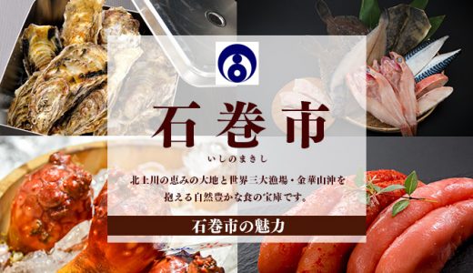 【ふるさと納税】宮城県石巻市のおすすめ返礼品と主要10サイトの一覧まとめ